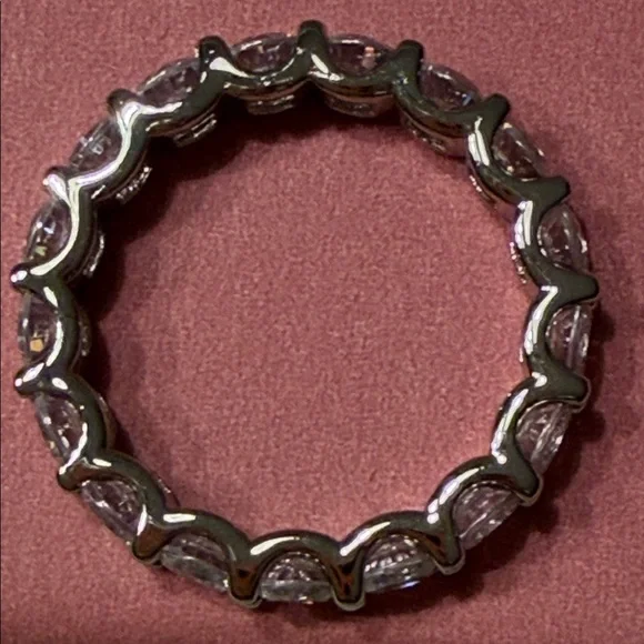 PAVOI Eternity Cubic Zirconia Ring - Picture 9 of 12